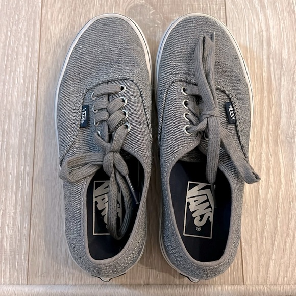 VANS off the wall shoes in denim canvas - Picture 1 of 2